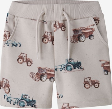 NAME IT - regular Pantalón en beige: frente