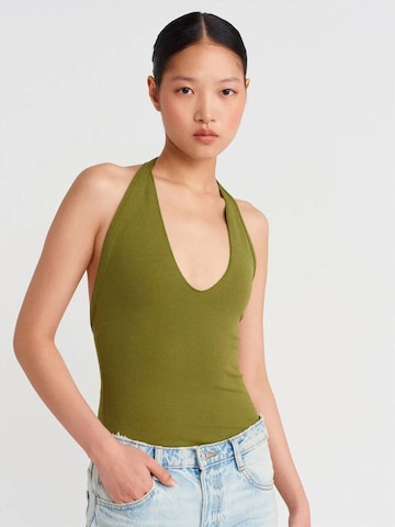 Dilvin Blouse 'Blusen' in Green: front