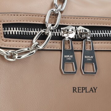 REPLAY Shoulder Bag in Beige