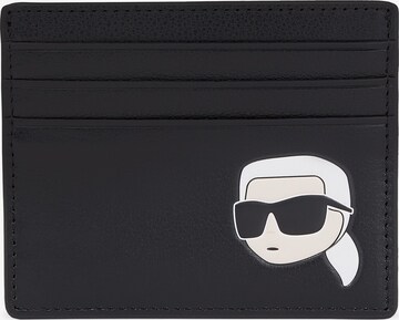 Astuccio ' Ikonik ' di Karl Lagerfeld in nero: frontale