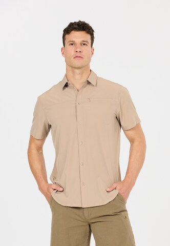 Whistler Regular Fit Hemd 'Jeromy' in Braun: Vorderseite