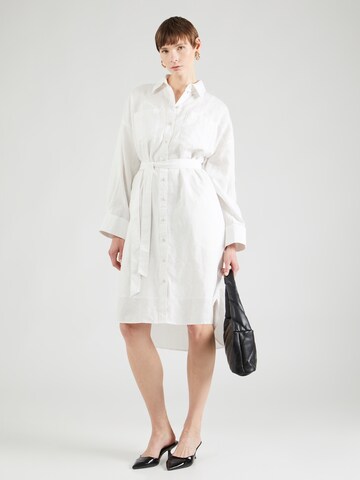 ESPRIT Shirt Dress in White: front