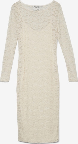 Robe 'PAULA' VERO MODA en blanc : devant