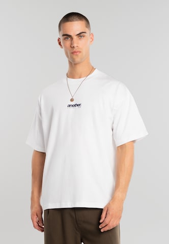 Another Cotton Lab Shirt in White: front
