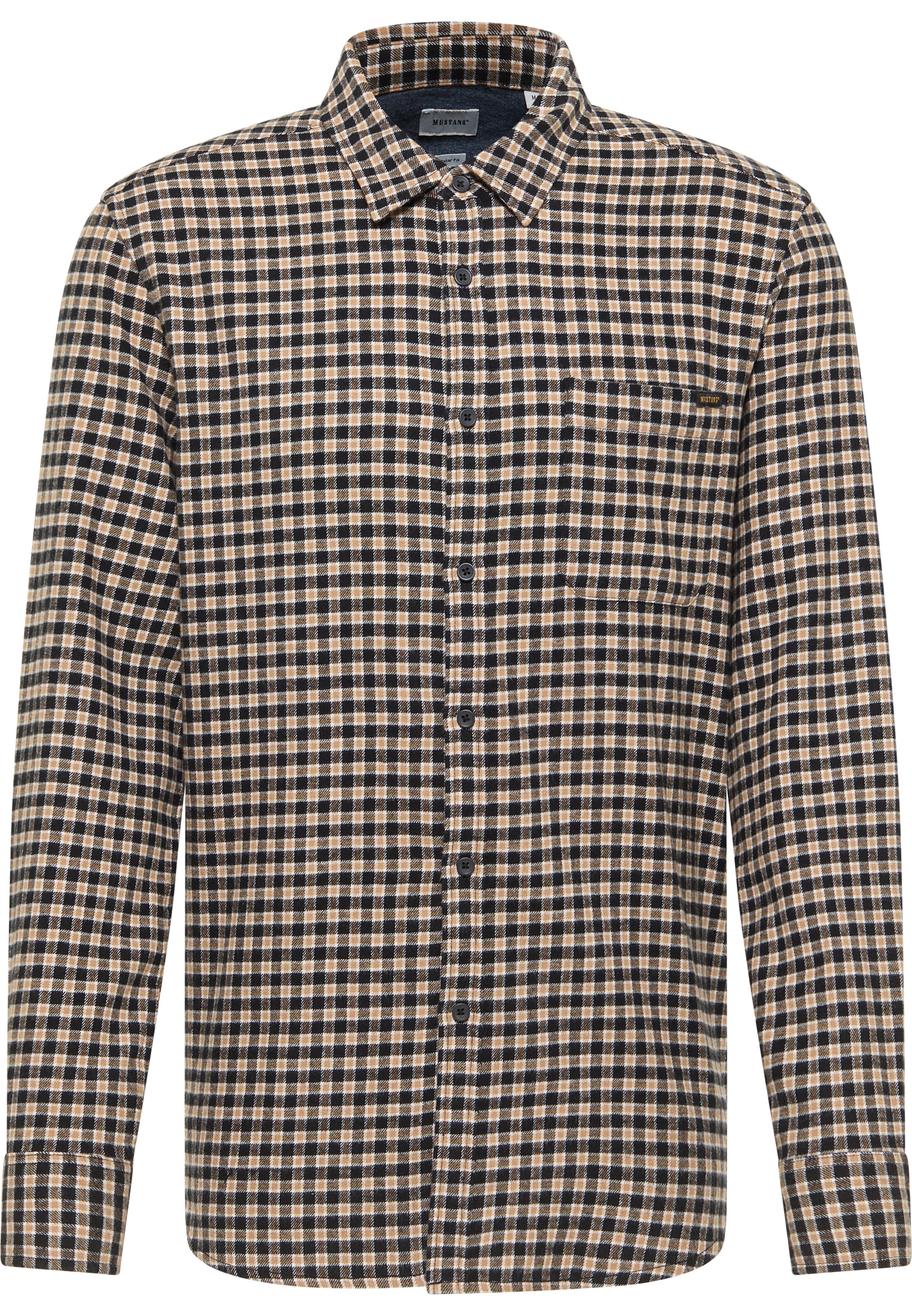 MUSTANG Comfort fit Button Up Shirt 'Style Eastbridge' in Mixed colors: front