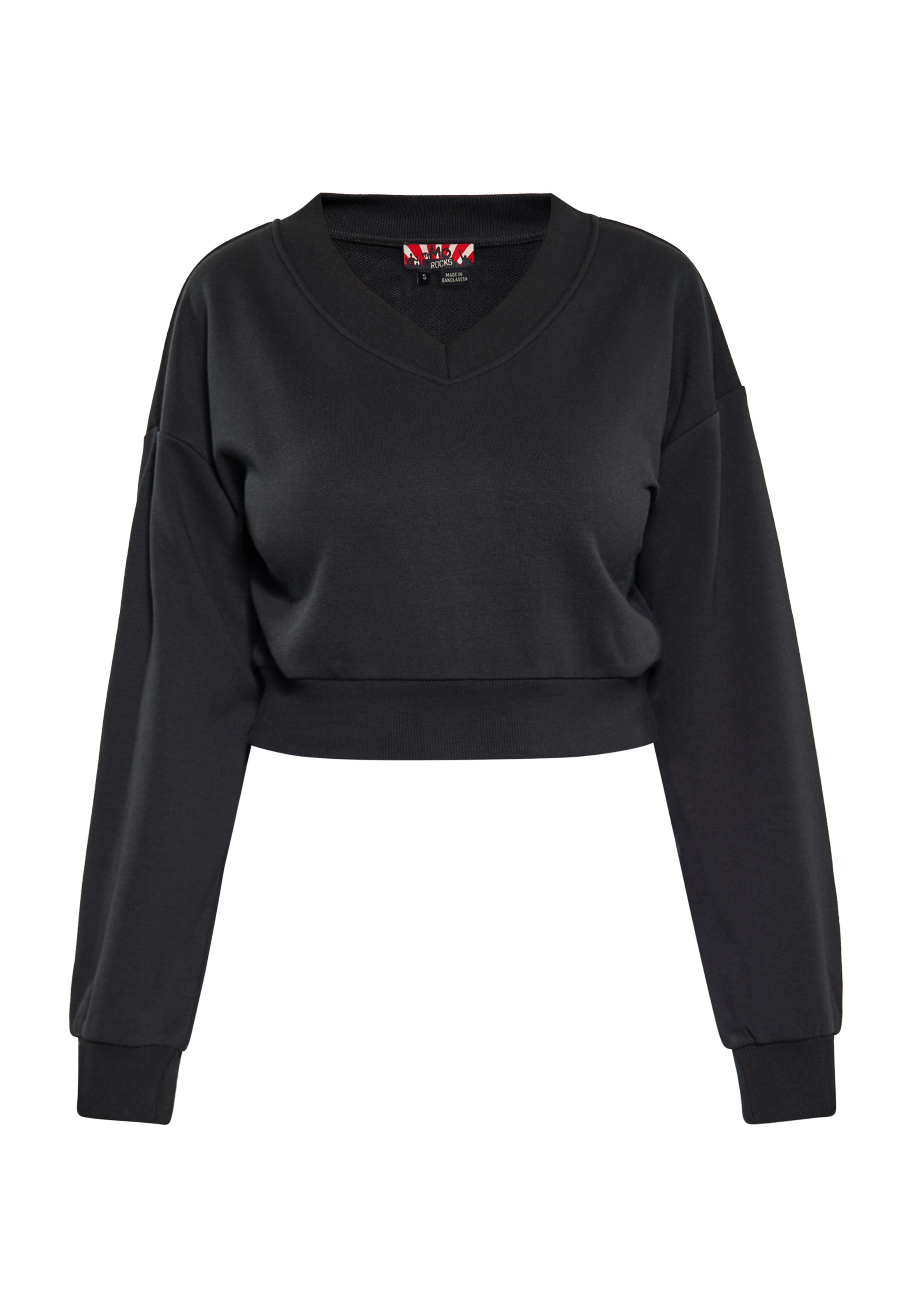 myMo ROCKS - Sweatshirt em preto: frente