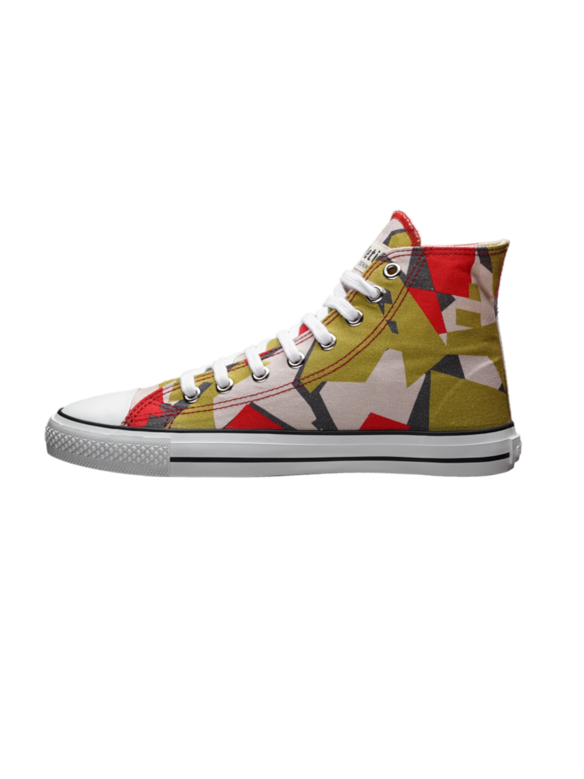 Baskets hautes 'White Cap' Ethletic en mélange de couleurs : devant