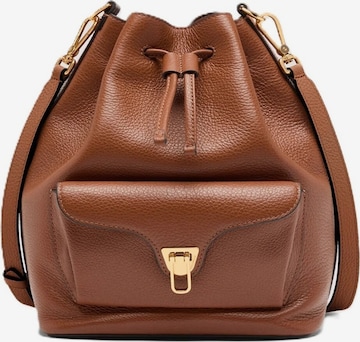 Borsa a tracolla 'E1TFK230201' di Coccinelle in marrone: frontale