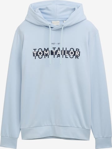 Sweat-shirt TOM TAILOR en bleu : devant