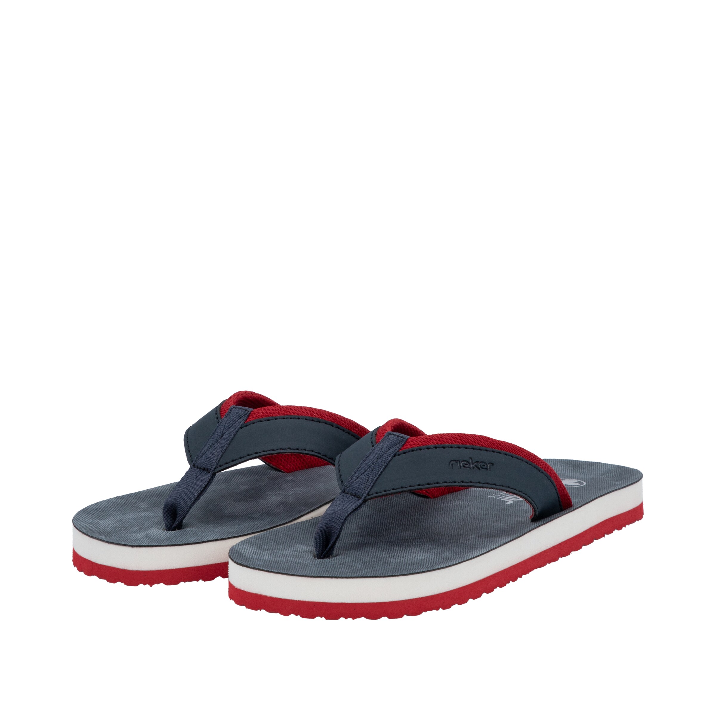 Rieker T-Bar Sandals '20151' in Blue