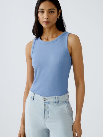 OUI Top 'Filiz' in Blue: front