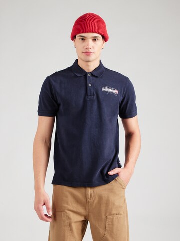 NAPAPIJRI Poloshirt 'EDIL 1' in Blau: Vorderseite