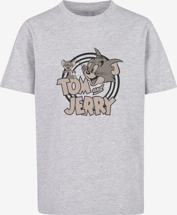 ABSOLUTE CULT Shirt 'Tom And Jerry' in Grey: front