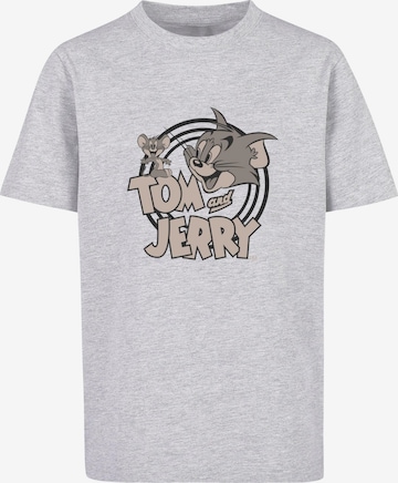 ABSOLUTE CULT Shirt 'Tom And Jerry' in Grijs: voorkant