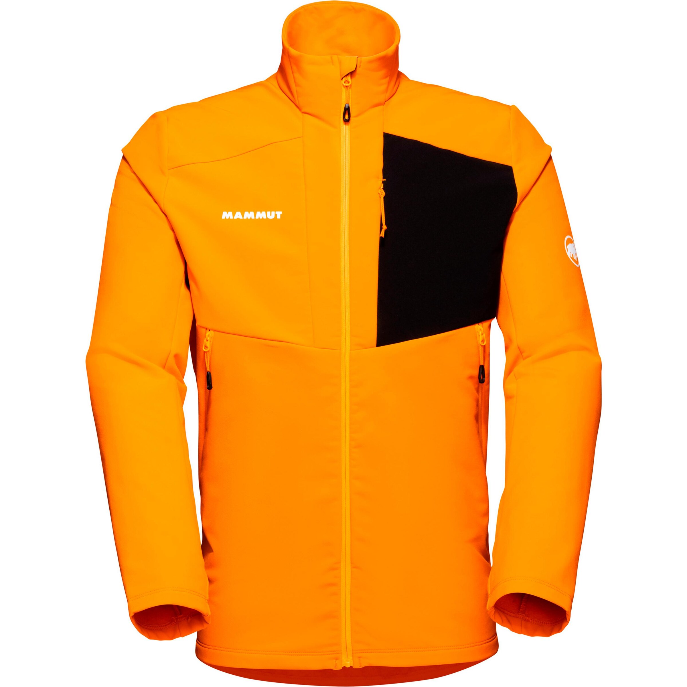 MAMMUT Fleecejacke 'Madris' in Gelb: Vorderseite