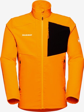 MAMMUT Outdoor jacket 'Madris' in Yellow: front