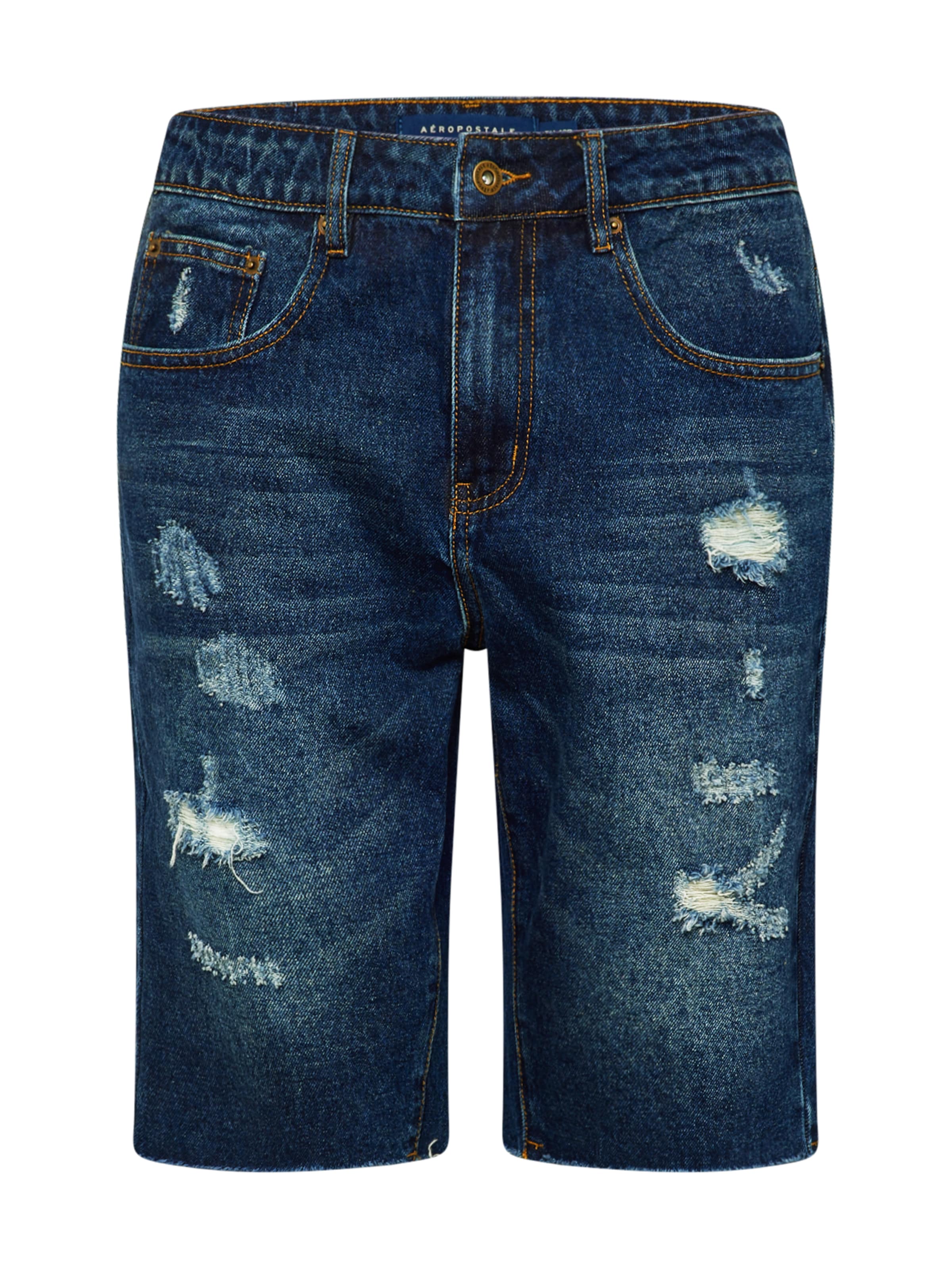 AÉROPOSTALE Regular Jeans in Blue: front