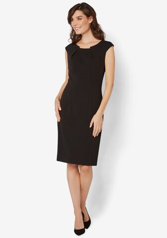 HERMANN LANGE Collection Sheath Dress in Black: front