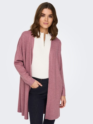 ONLY Strickjacke 'RICA' in Pink