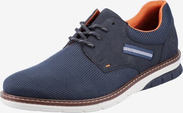 Rieker Lace-Up Shoes in Blue: front