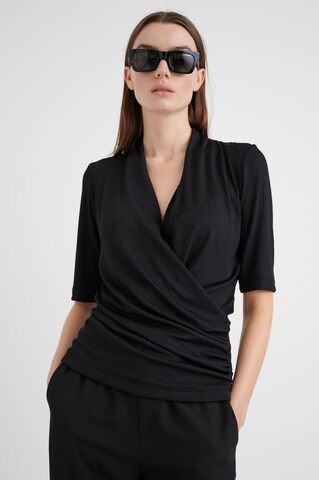 InWear Bluse 'Jani' in Schwarz: predná strana