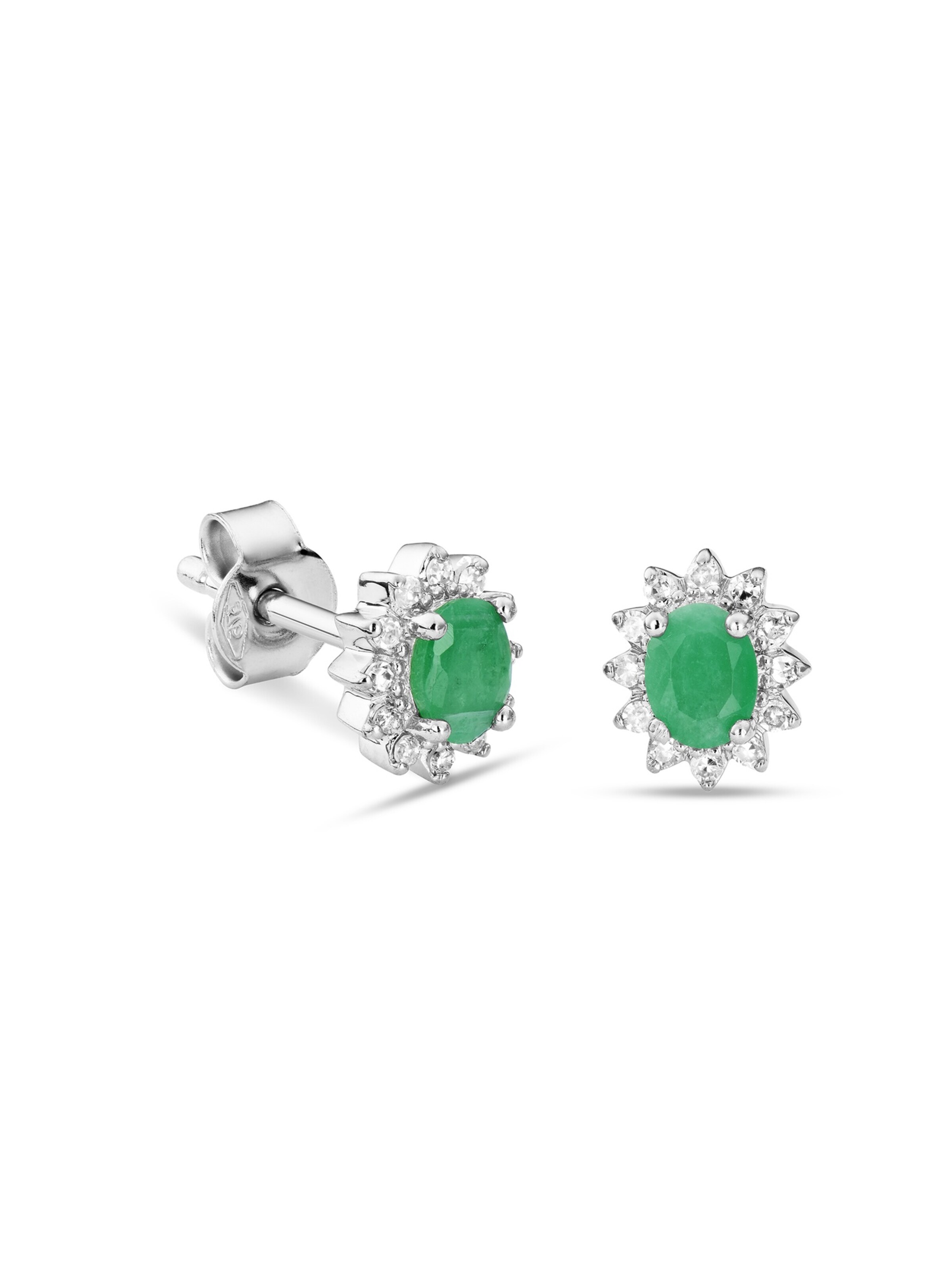 Boucles d'oreilles DIAMANT LETERNEL en argent