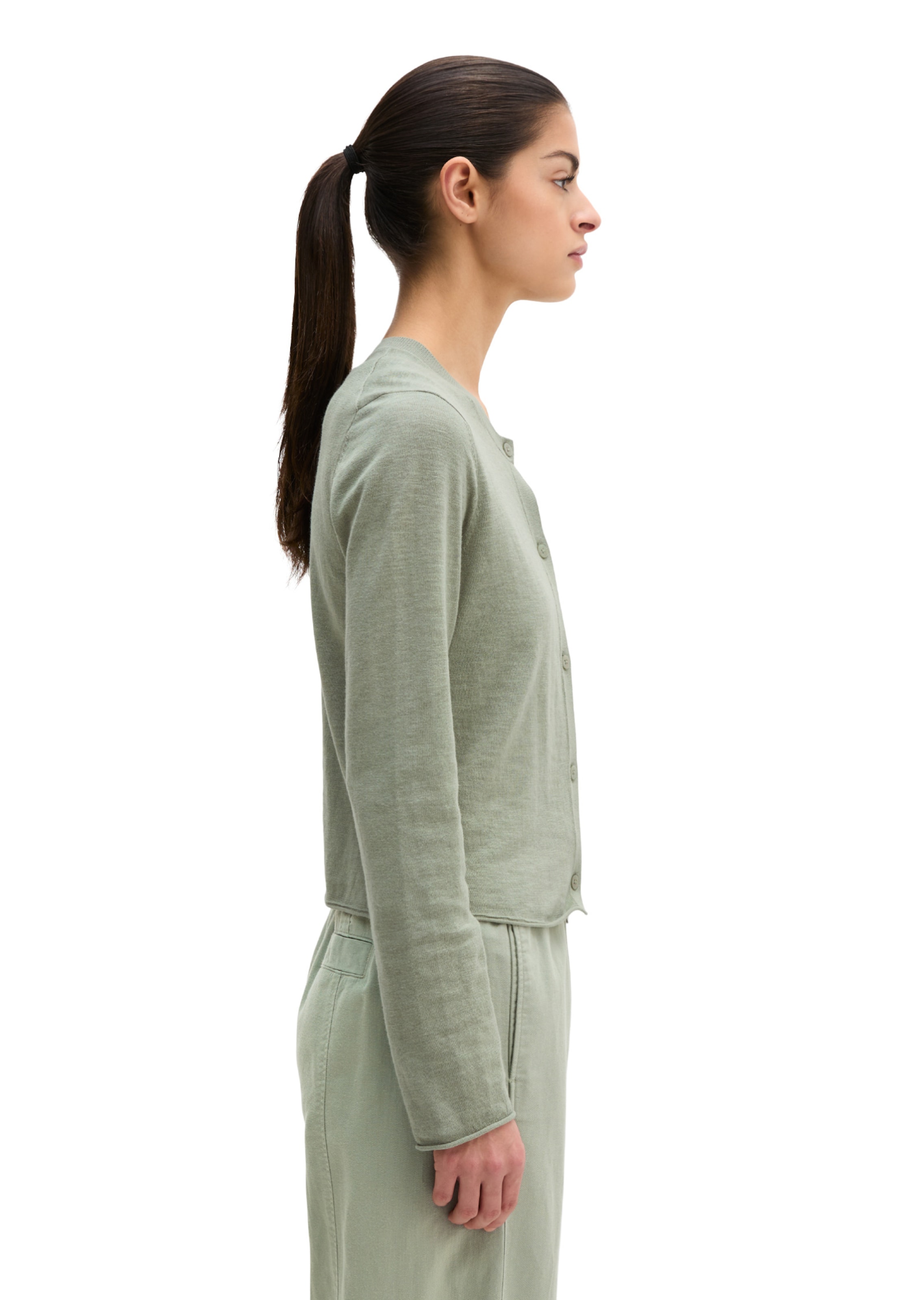 Marc O'Polo Strickjacke in Grau