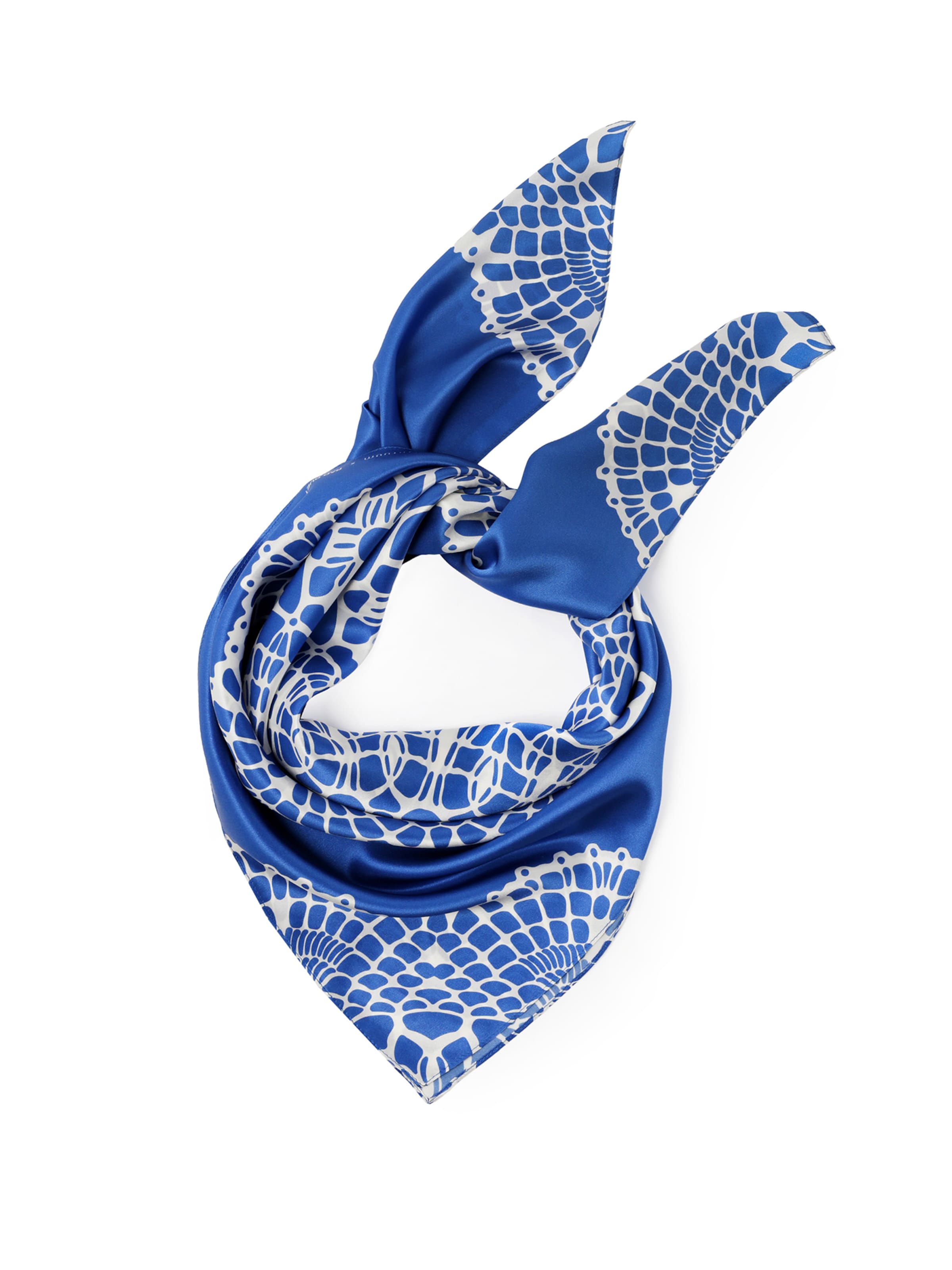 Foulard 'Nawojka' di TATUUM in blu: frontale