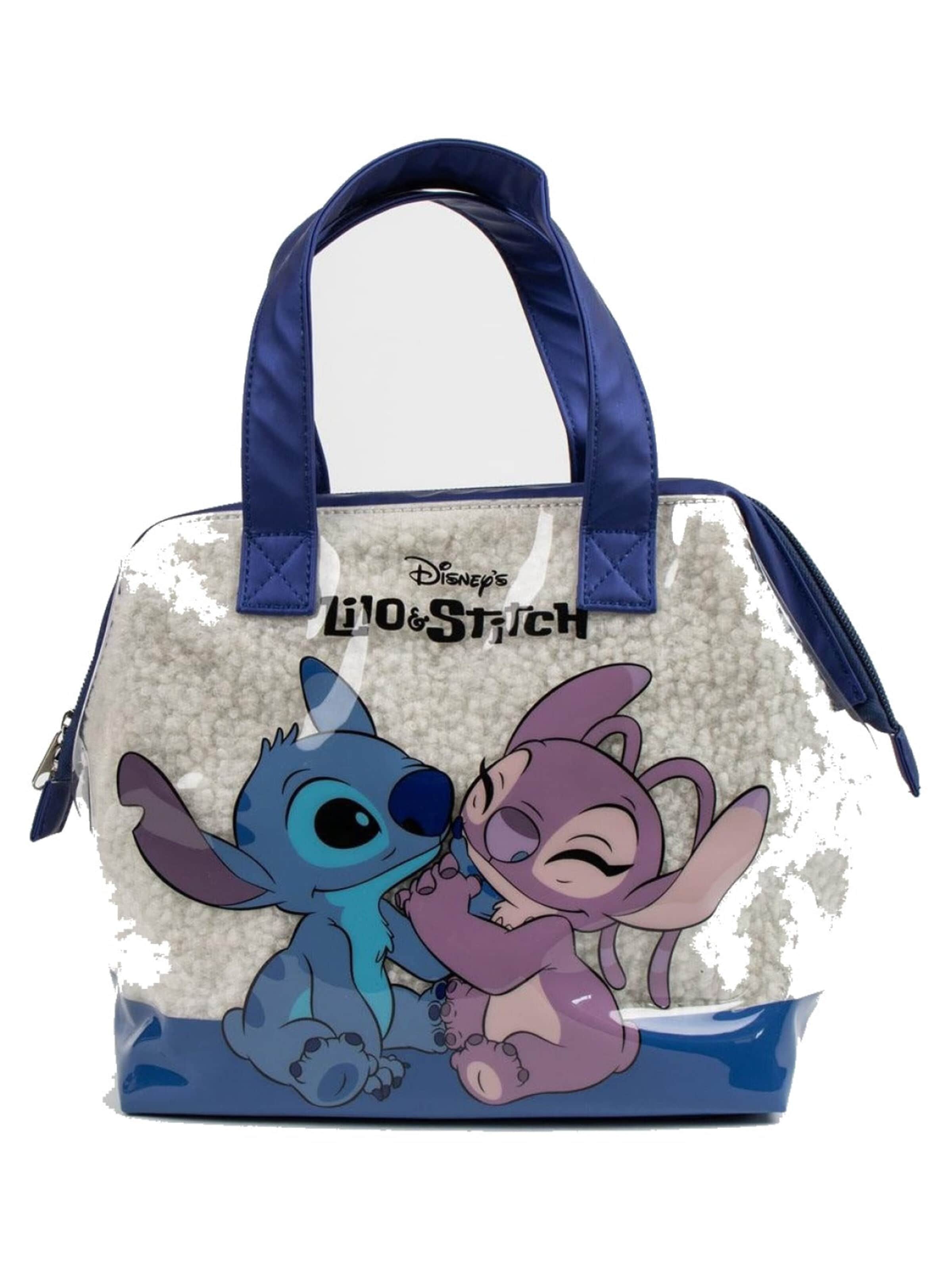 Disney Lilo & Stitch Toiletry Bag 'Disney Stitch' in Grey: front