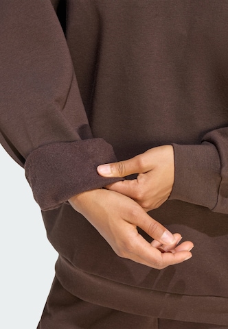 ADIDAS SPORTSWEAR Sportsweatshirt 'Studio' in Braun