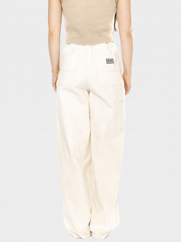 Obey Baggy Jeans 'Lily Carpenter Denim Unbleached' in Beige
