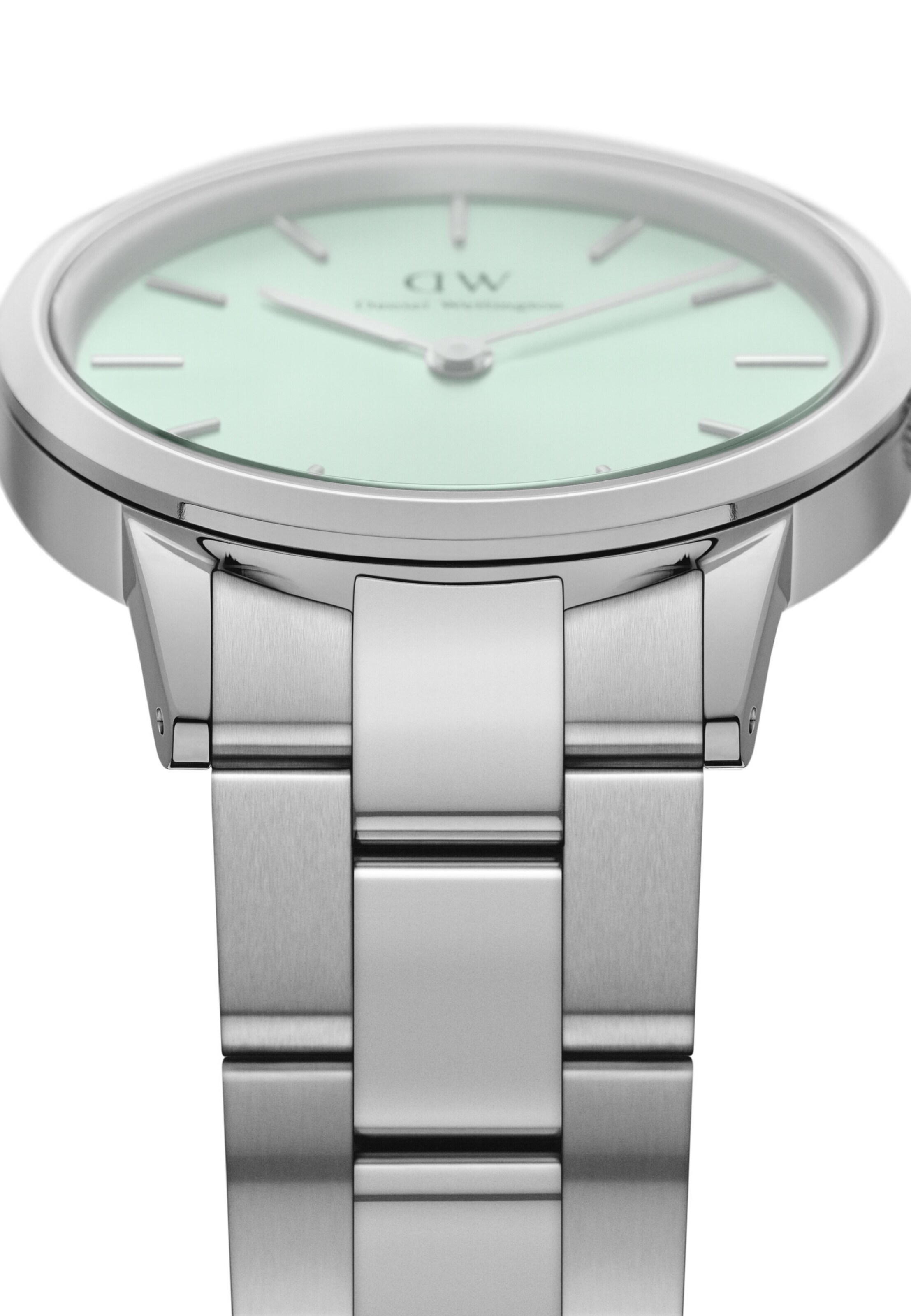 Daniel Wellington Analoog horloge ' ICONIC MINT ' in Zilver