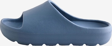 Next Pantolette in Blau: Vorderseite