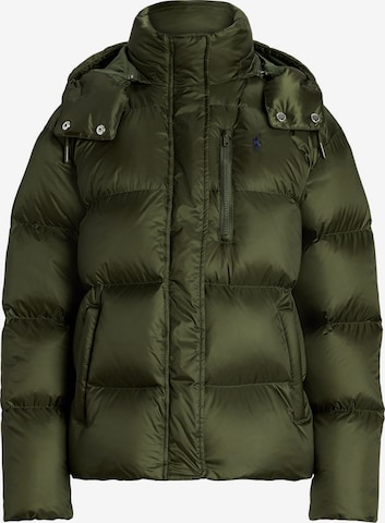 Polo Ralph Lauren Φθινοπωρινό και ανοιξιάτικο μπουφάν σε πράσινο: μπροστά