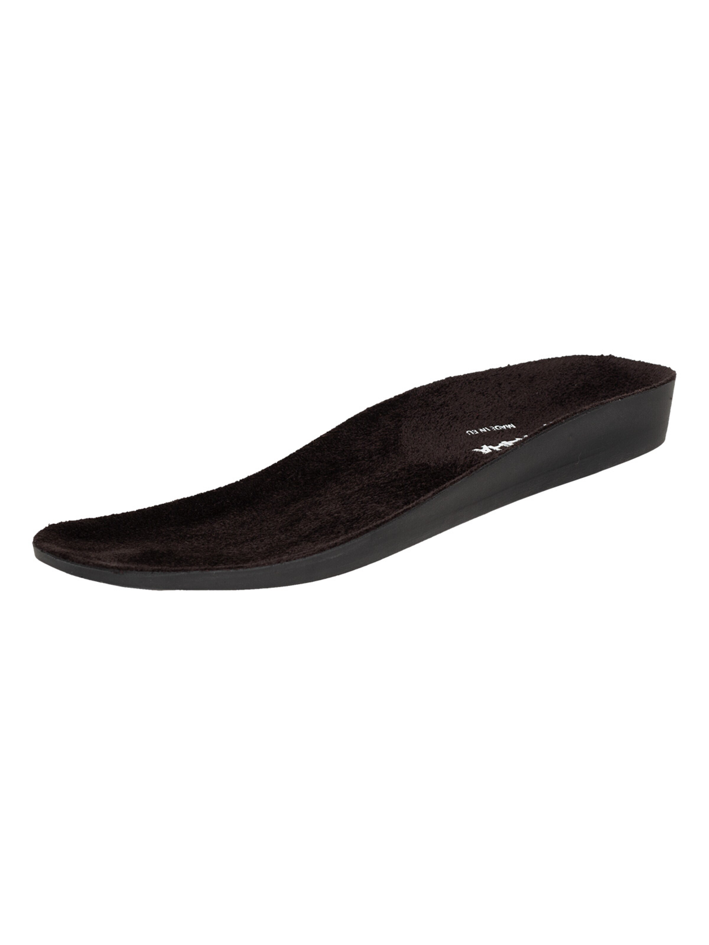 SALIHA Shoe Accessories 'Einlegesohlen PU-Einlegesohle' in Black: front