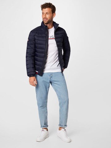 Superdry Between-season jacket 'FUJI' in Blue