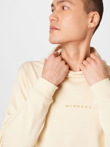 Mennace Sweatshirt 'ESSENTIAL' in Weiß