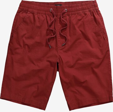 JP1880 Regular Zwemshorts in Rood: voorkant