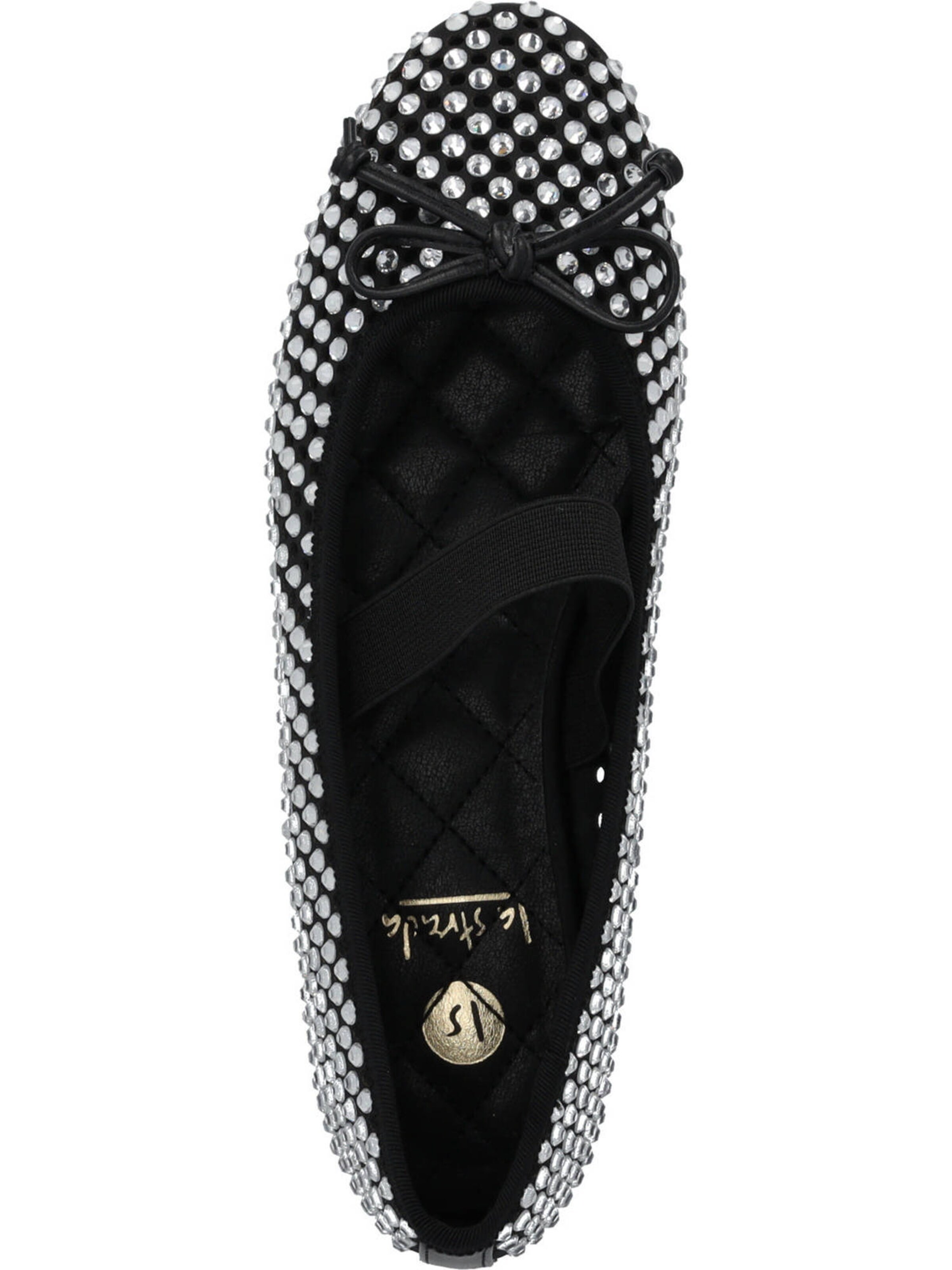 LA STRADA Ballerina in Schwarz