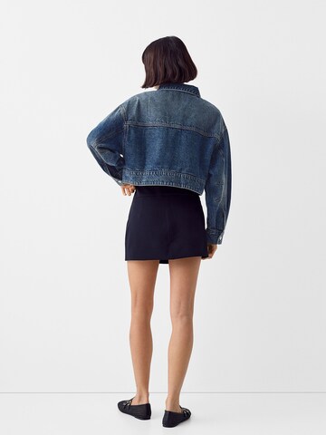 Bershka Between-Season Jacket in Blue