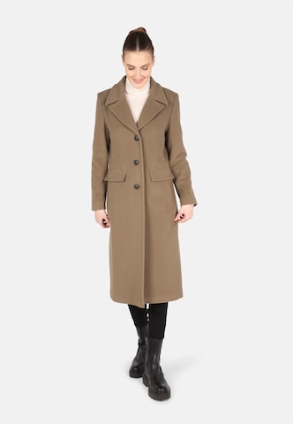 Fuchs Schmitt Between-Seasons Coat in Brown