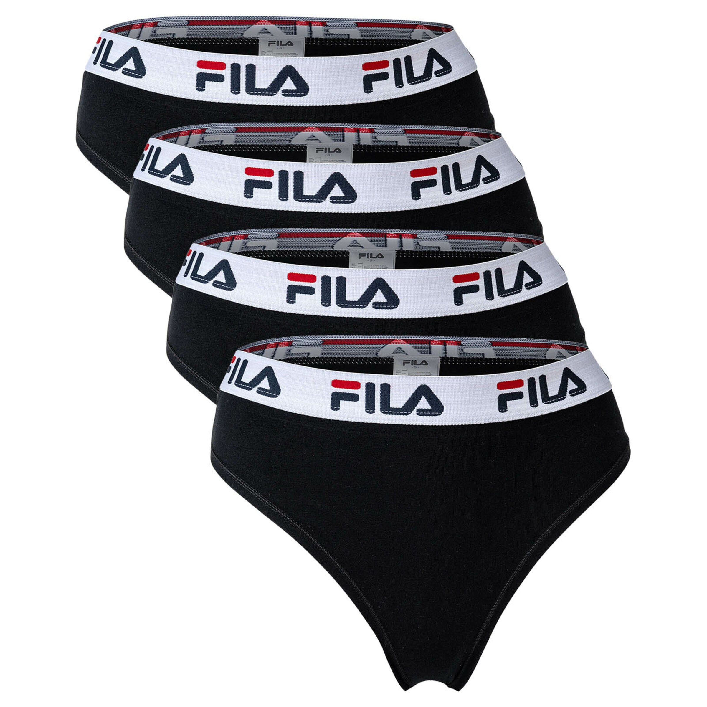 FILA Slip - fekete: elől