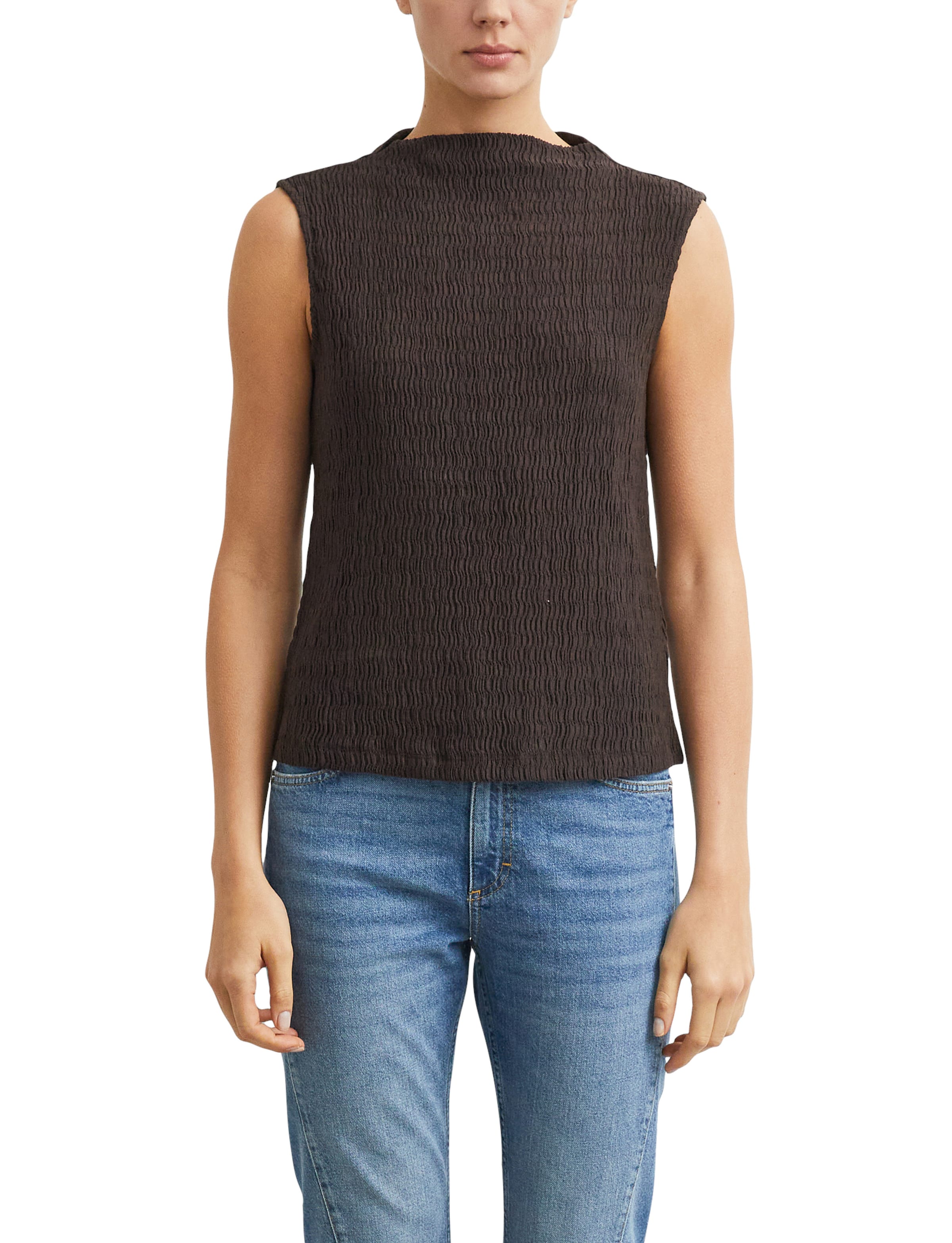 COMMA Blouse in Bruin