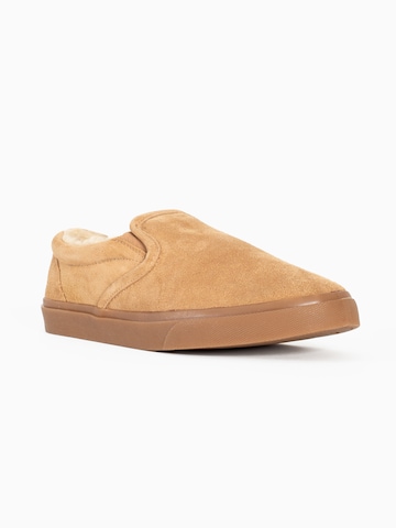 Minnetonka Sneakers laag 'Alden' in Beige