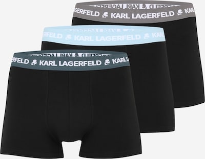 Karl Lagerfeld Bokserishortsit värissä vaaleansininen / beigenharmaa / petrooli / musta, Tuotenäkymä