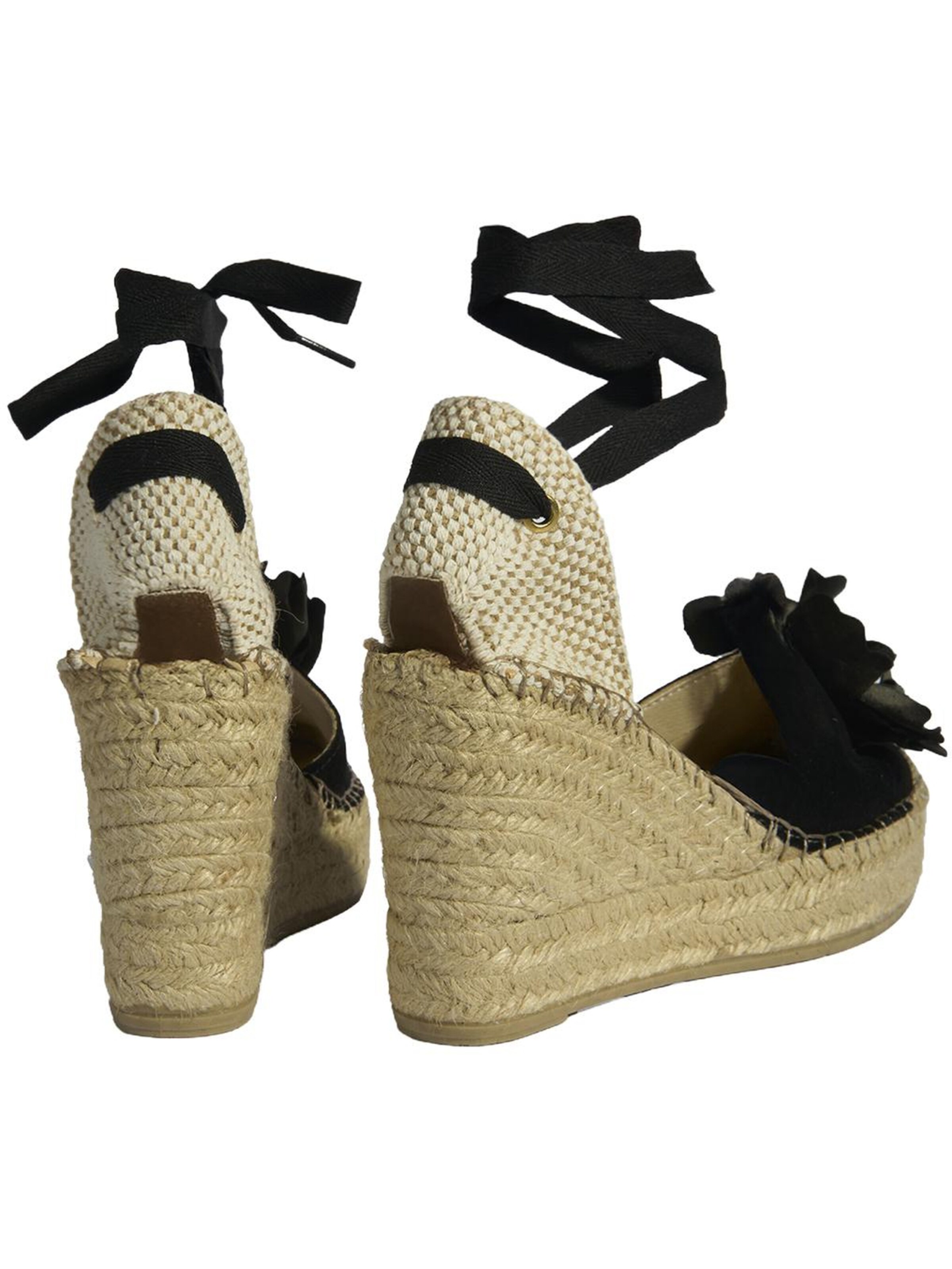 Desa Espadrilles 'Keil-Espadrilles' in Black