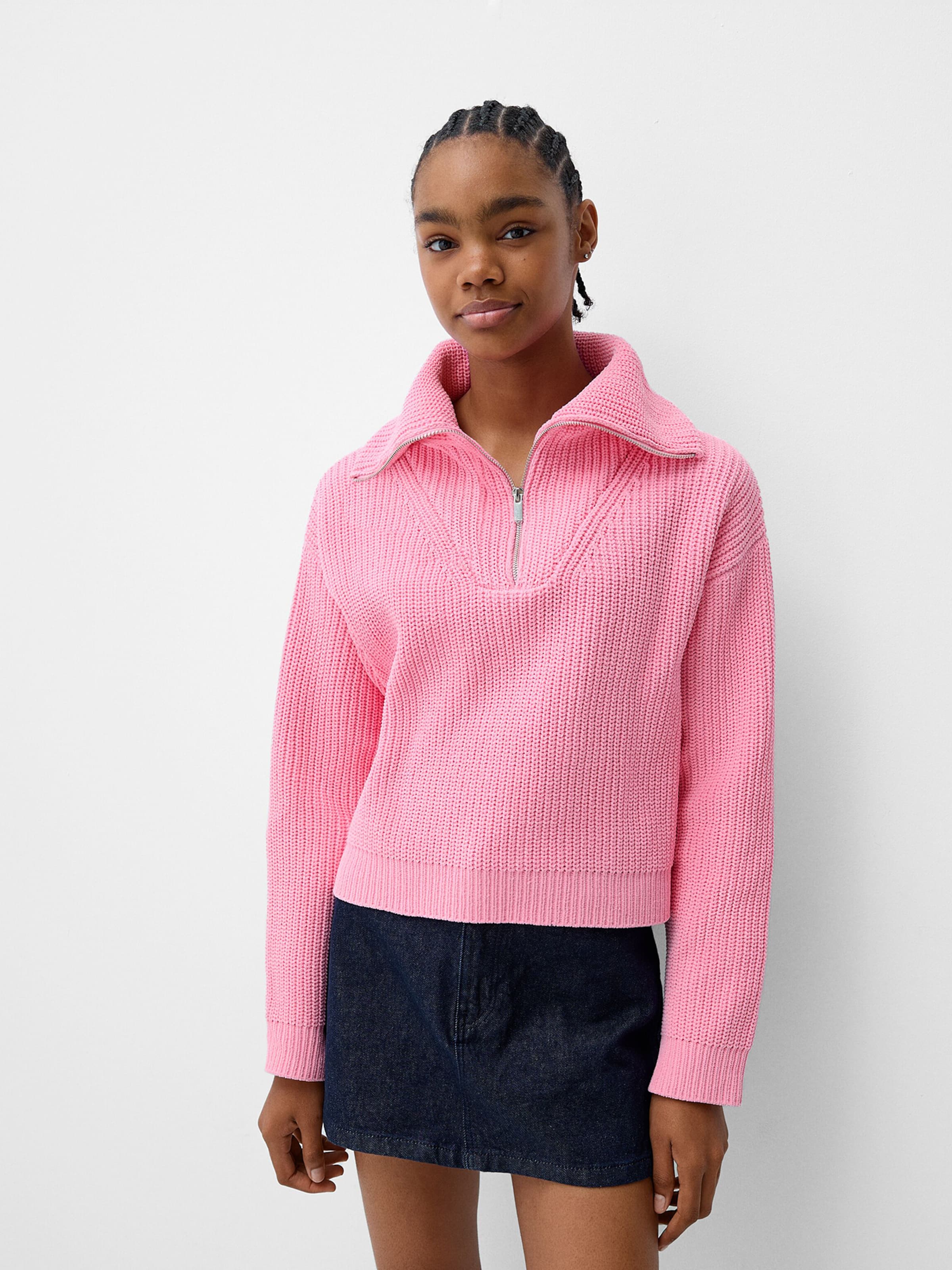 Bershka roze trui hotsell
