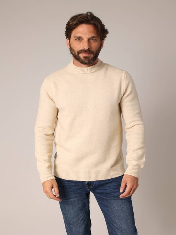 Pull-over 'OSTILIO' Deeluxe en blanc : devant