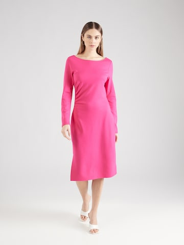 s.Oliver BLACK LABEL Obleka | roza barva: sprednja stran
