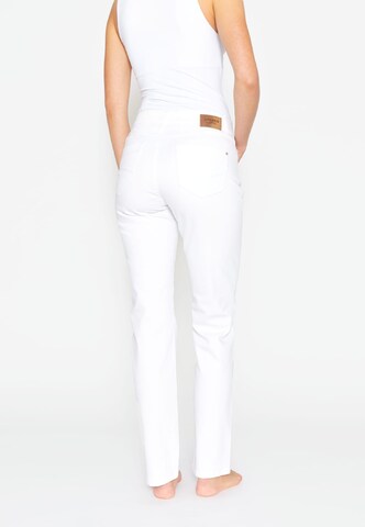 Angels Regular Straight-Leg Jeans 'Dolly' in Weiß